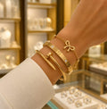 Golden Trio Bracelet Set