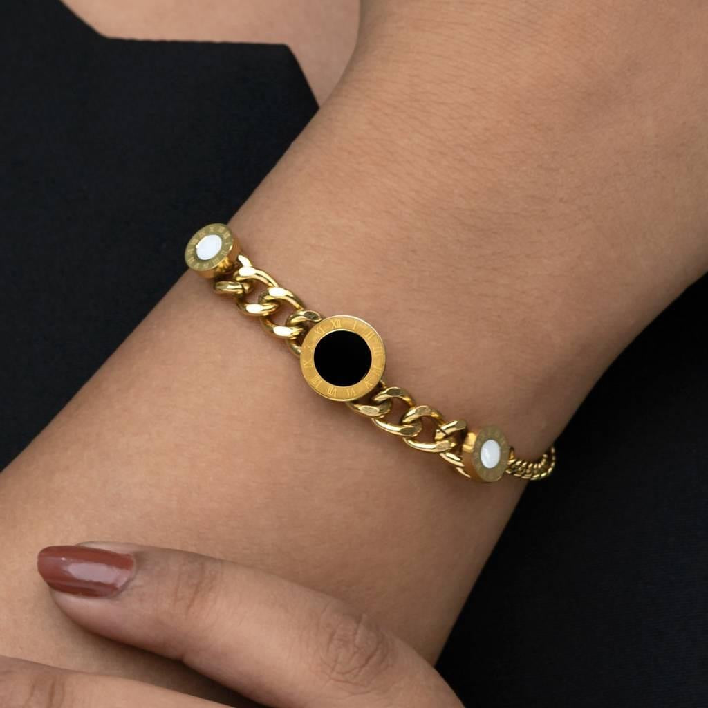 Roman Luxe Link Bracelet