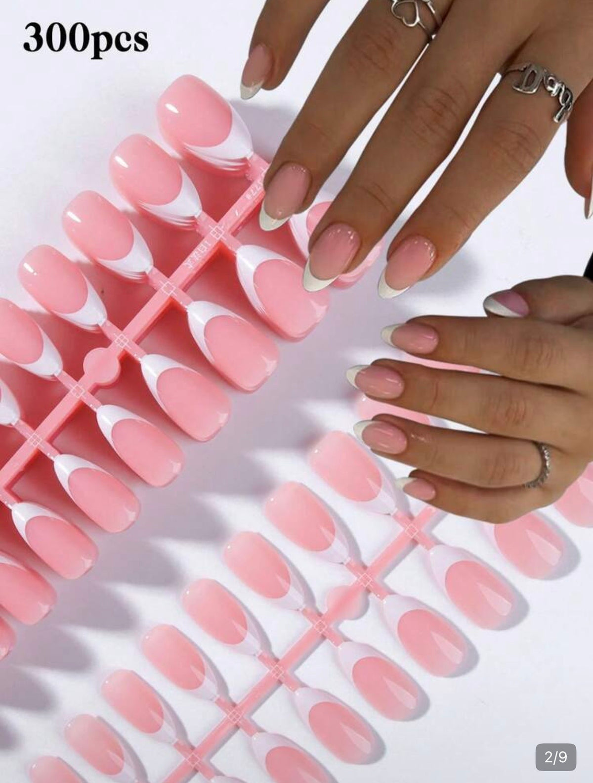 Blush Pink French Tips