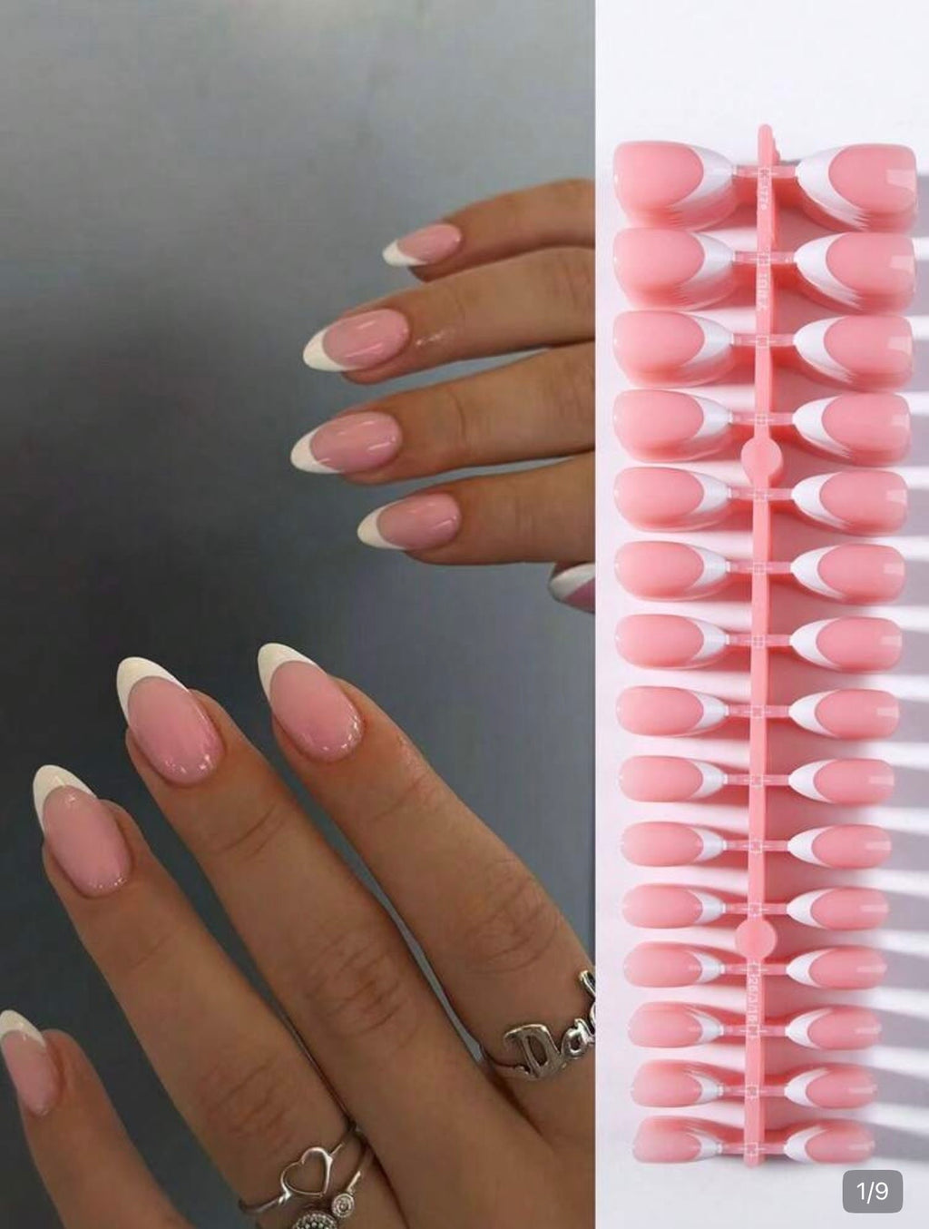 Blush Pink French Tips