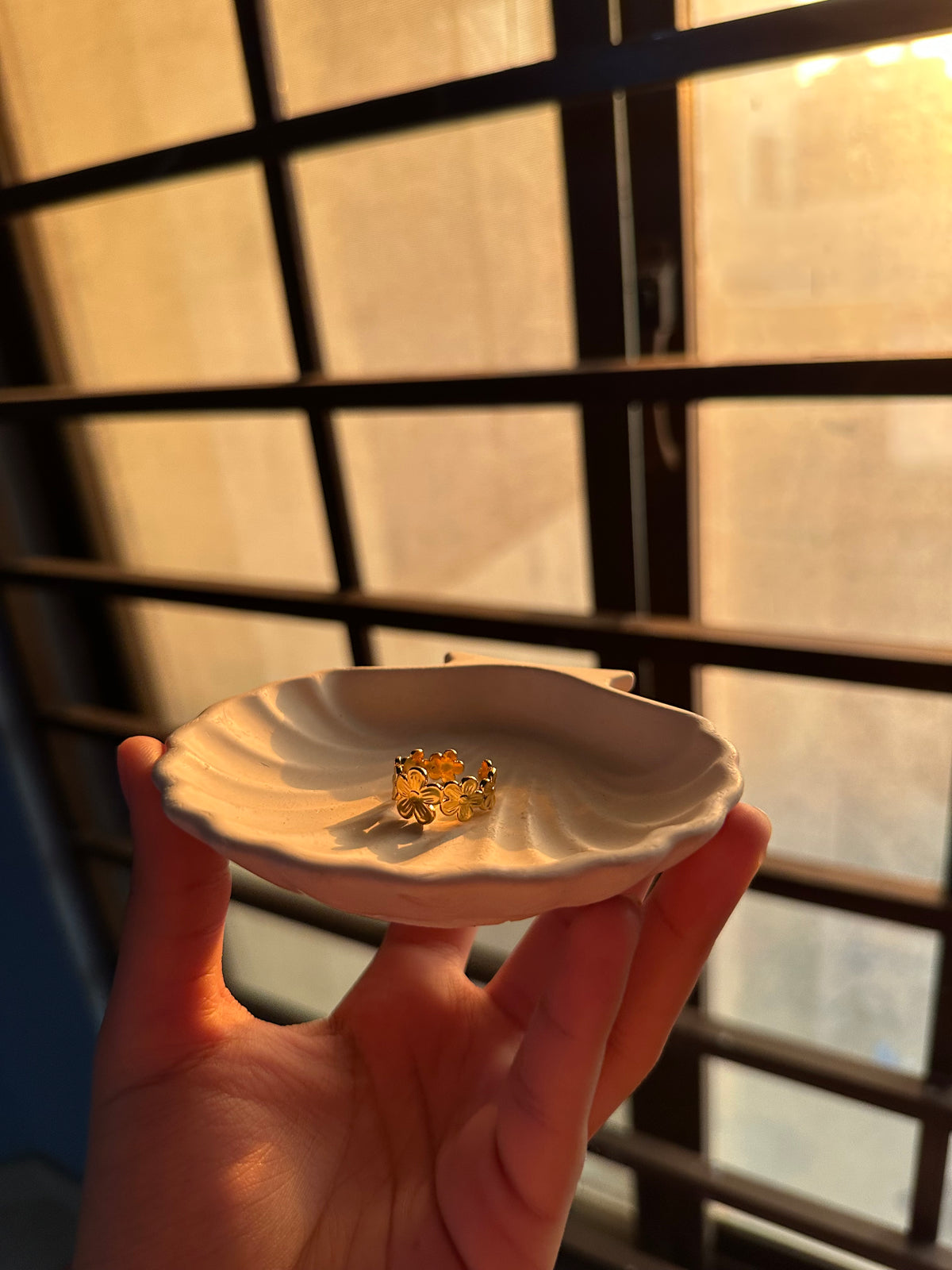 Golden Bloom Ring