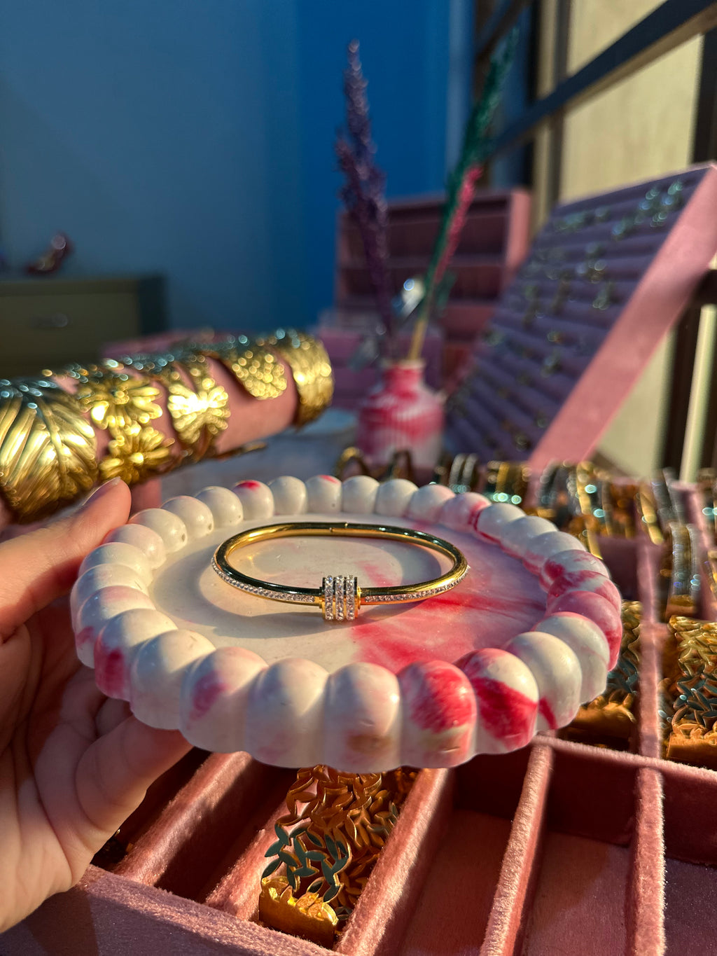 Crystal Luxe Cuff
