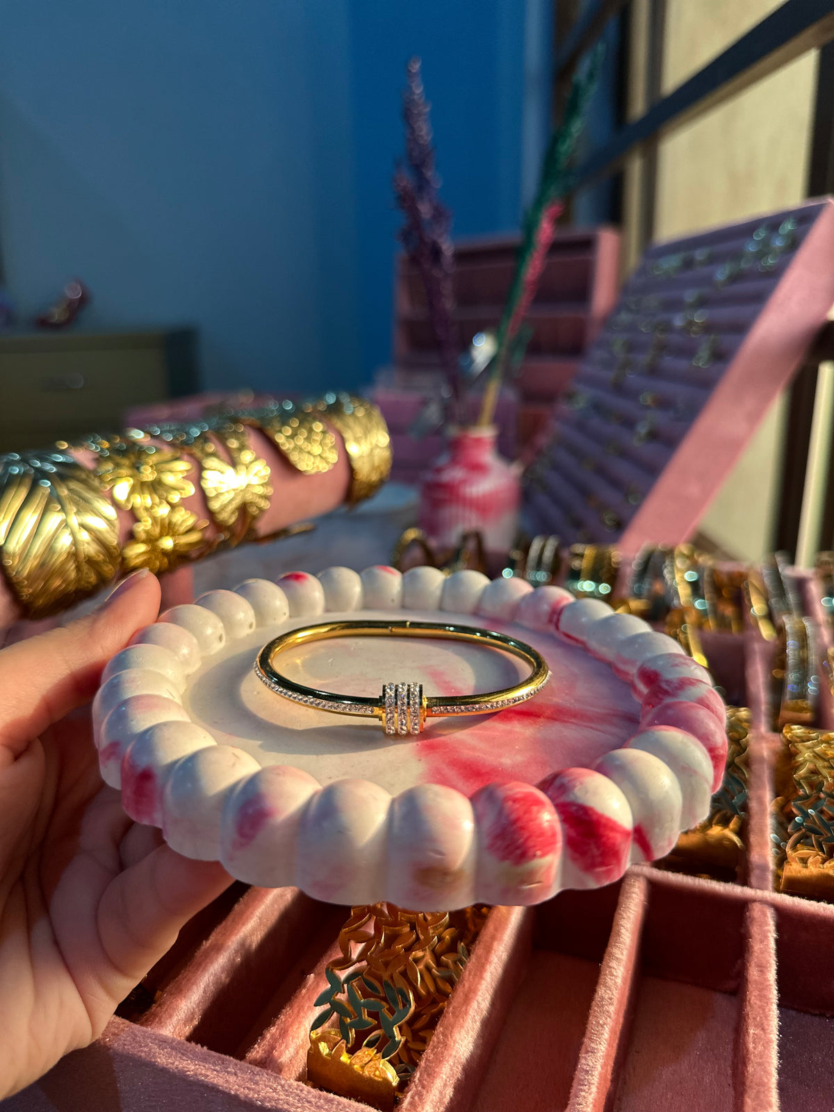 Crystal Luxe Cuff