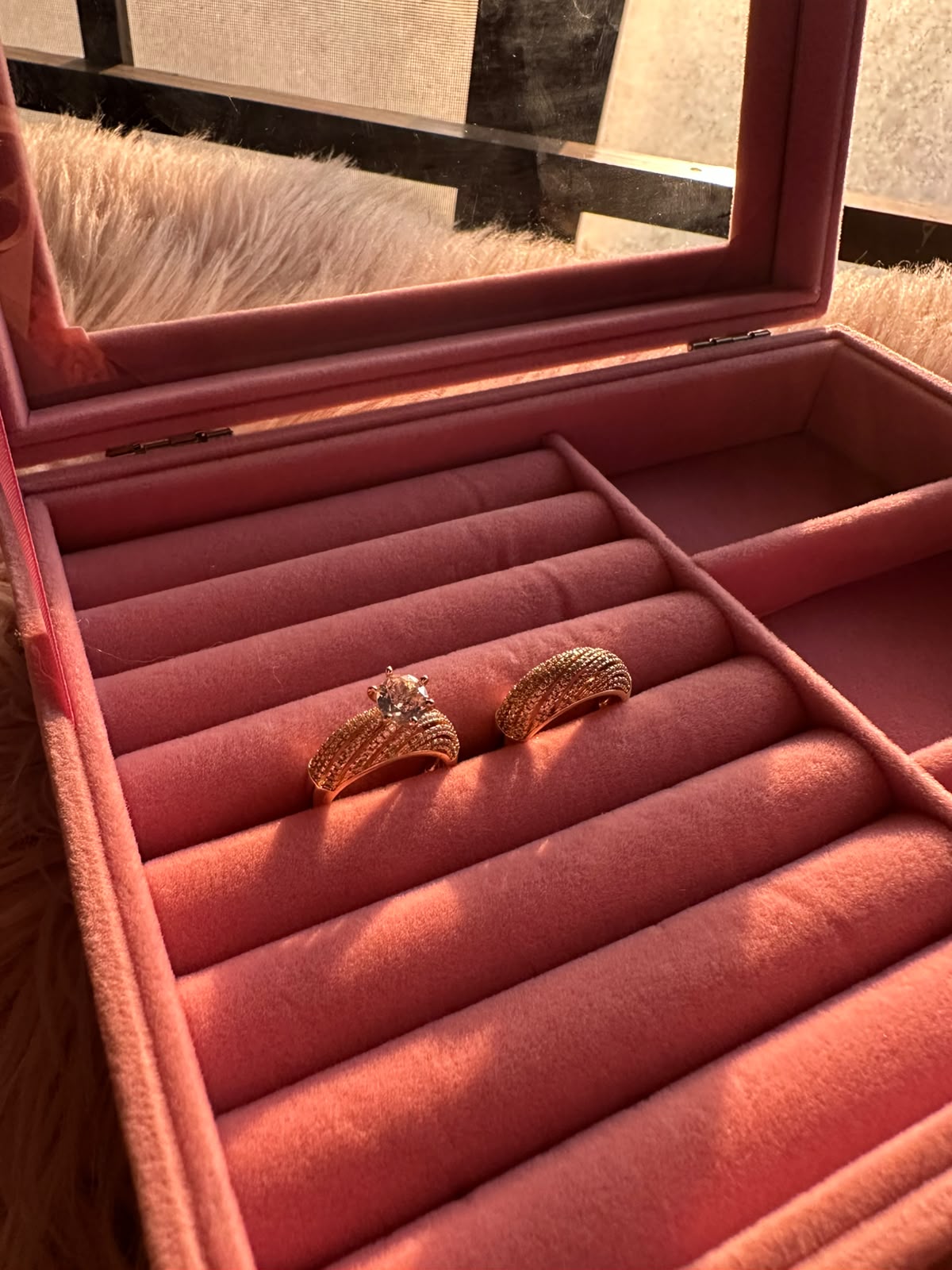 Celeste Crystal Band Ring