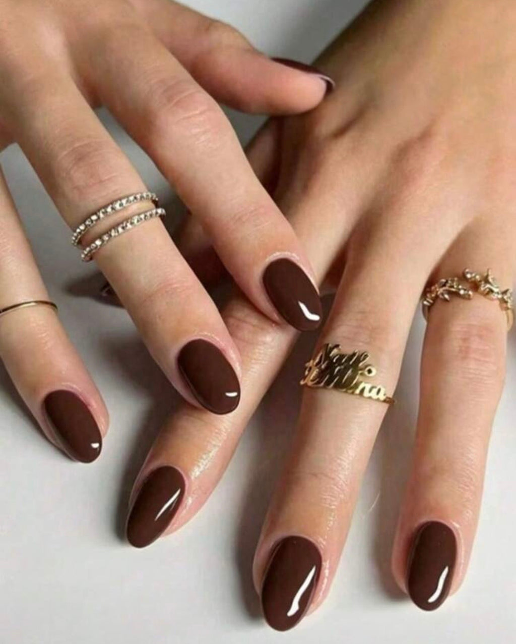 Espresso Brown  Press-On Nails