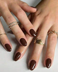 Espresso Brown  Press-On Nails