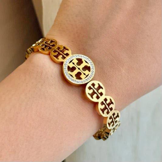 Versace Signature Gold Bracelet