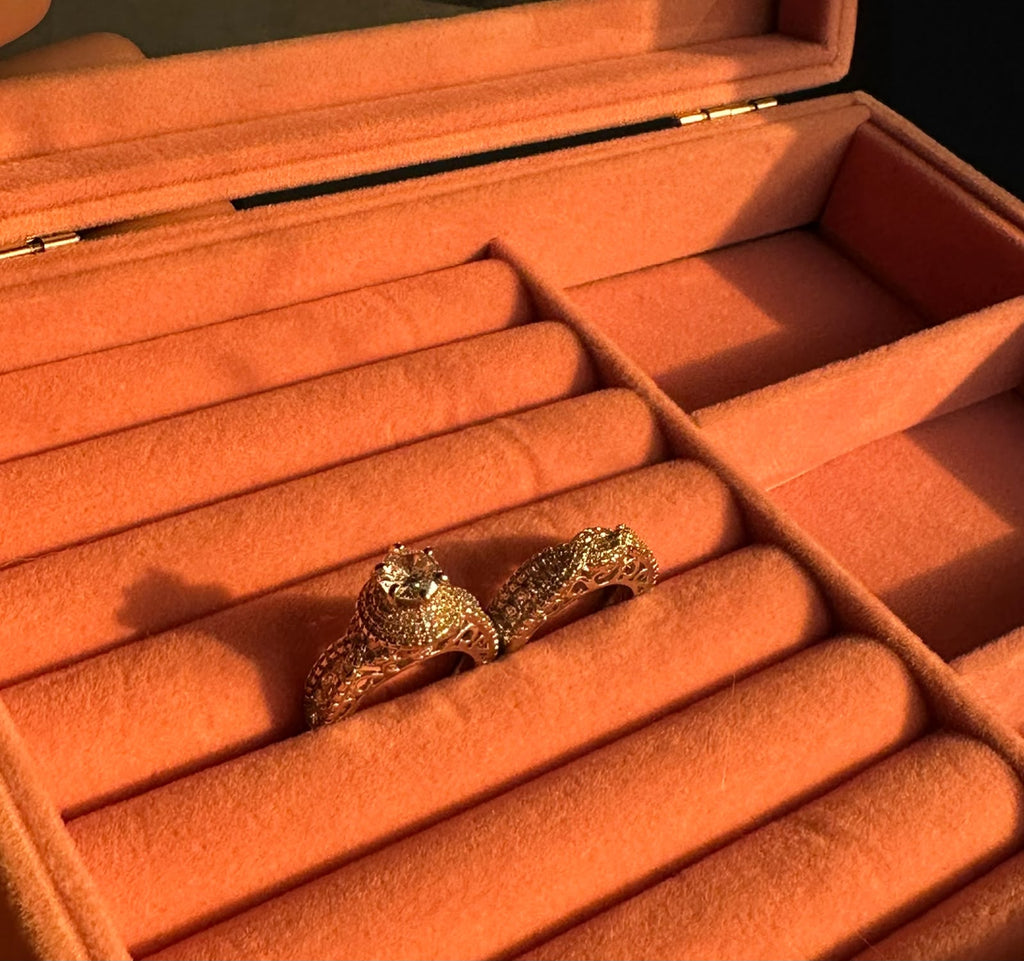 Royal Sparkle Duo Rings