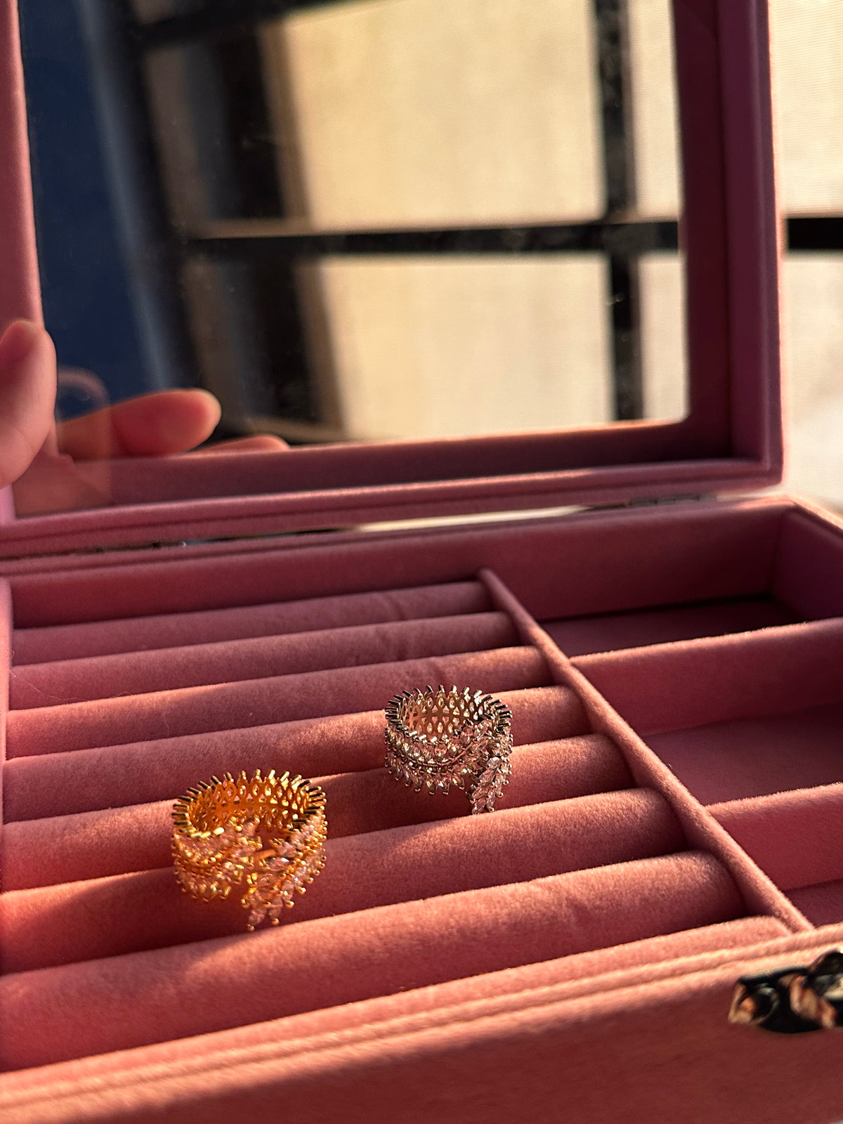 Crystal Crown Ring