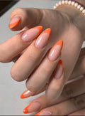Tangerine French Tips