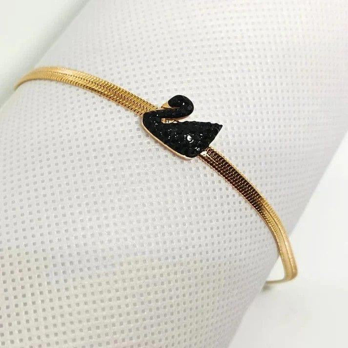 Swan Gold Necklace