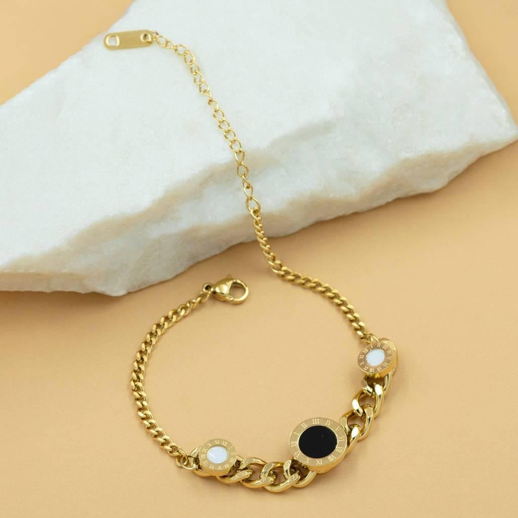 Roman Luxe Link Bracelet