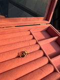 Golden Double-Curve Ring