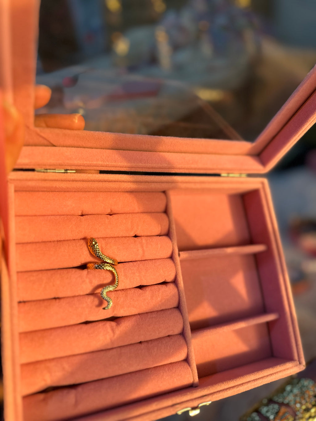 Golden Serpent Ring