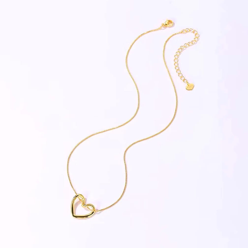 Golden Heart Necklace