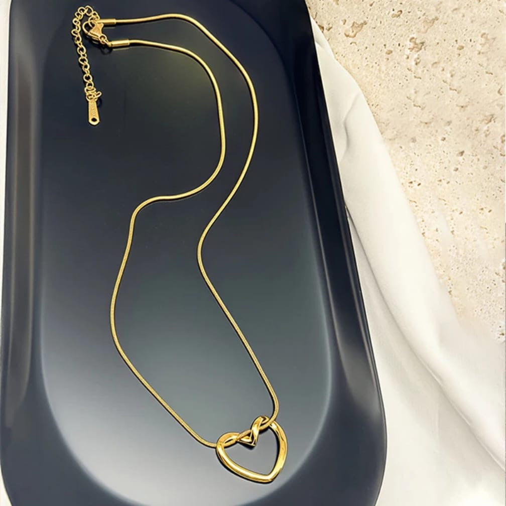 Golden Heart Necklace