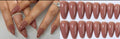 Dusty Rose Gloss Press-On Nails