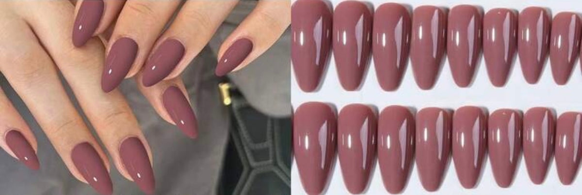 Mauve Elegance Press-On Nails